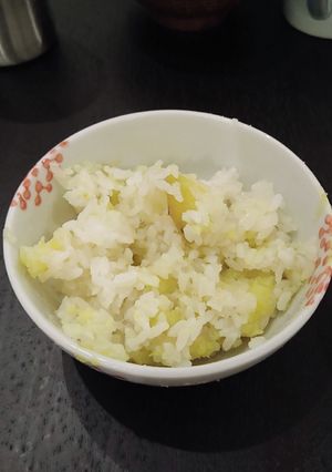 さつまいもごはん（おこわ）-レシピのメイン写真