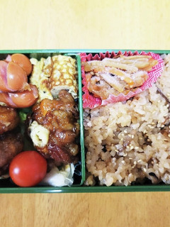 2021.12.10 中1お弁当-レシピのメイン写真