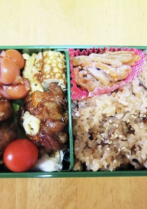 2021.12.10 中１お弁当-レシピのメイン写真