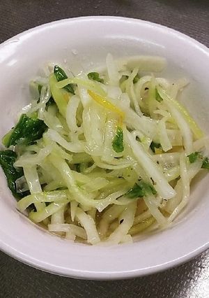 柚子大根の残り汁と大根の皮であと1品★-レシピのメイン写真