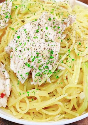 鶏むね肉とセロリのペペロンチーノ〜赤酒〜-レシピのメイン写真