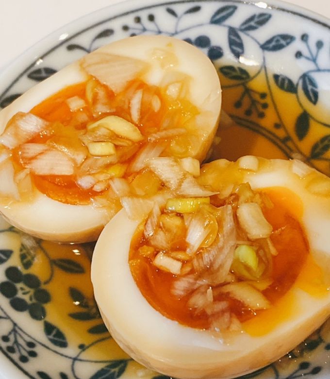 覚書】ネギまみれ煮卵 by mey517 【クックパッド】 簡単おいしい