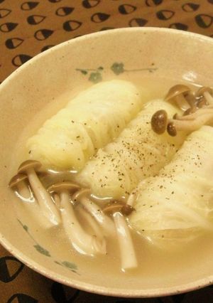 コラーゲンたっぷり♪　手羽先のロール白菜-レシピのメイン写真