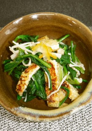 春菊のおひたし-レシピのメイン写真