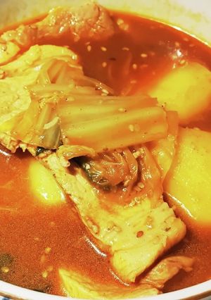 切り身肉でカムジャタン-レシピのメイン写真