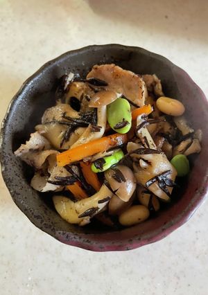 ひじきの煮物-レシピのメイン写真