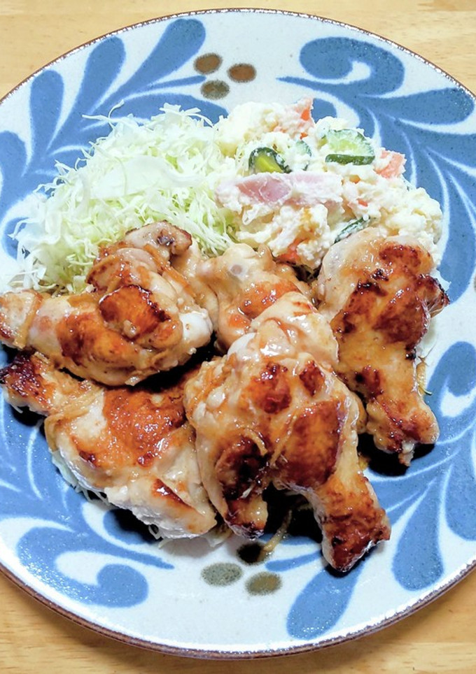 鶏手羽元のしょうが焼き-レシピのメイン写真