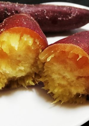 炊飯器におまかせ☆ねっとり甘い焼き芋!!-レシピのメイン写真