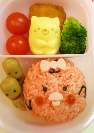 チキップダンサーズ　キャラ弁　りんごあめ-レシピのメイン写真