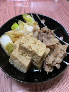 冷凍豆腐で肉豆腐-レシピのメイン写真