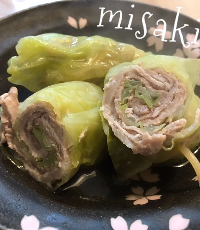 豚こま☆ロールキャベツ☆-レシピのメイン写真