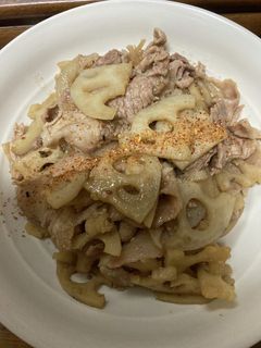 れんこんと豚肉のきんぴら-レシピのメイン写真
