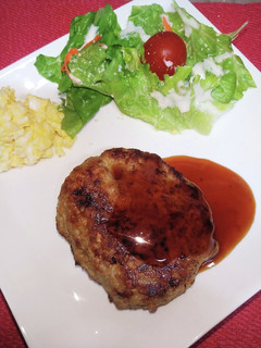 基本のハンバーグ-レシピのメイン写真