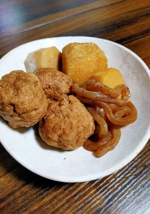 肉団子と里芋の煮物-レシピのメイン写真
