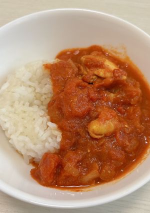トマトチキンカレー-レシピのメイン写真