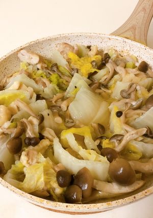 白菜と鶏肉の蒸し鍋-レシピのメイン写真