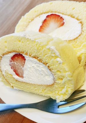 ふわふわ生地のロールケーキVol.3-レシピのメイン写真
