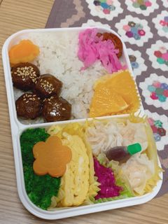 お弁当の献立〜(o˘◡˘o)♡-レシピのメイン写真