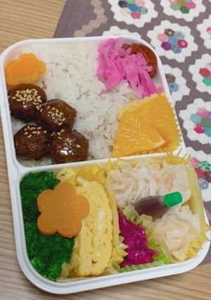 お弁当の献立〜(o˘◡˘o)♡-レシピのメイン写真