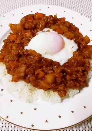 トマト缶とカレー粉で！簡単キーマカレー-レシピのメイン写真