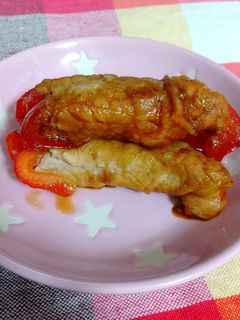 パプリカの肉巻き-レシピのメイン写真