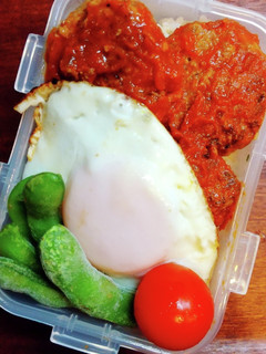 お弁当 ハンバーグ-レシピのメイン写真