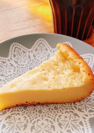 HMで簡単チーズケーキ風ヨーグルトケーキ-レシピのメイン写真