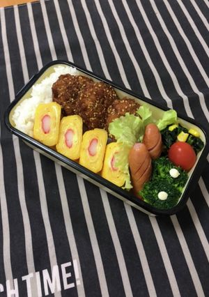 中学生弁当12/11鶏マヨ弁当-レシピのメイン写真