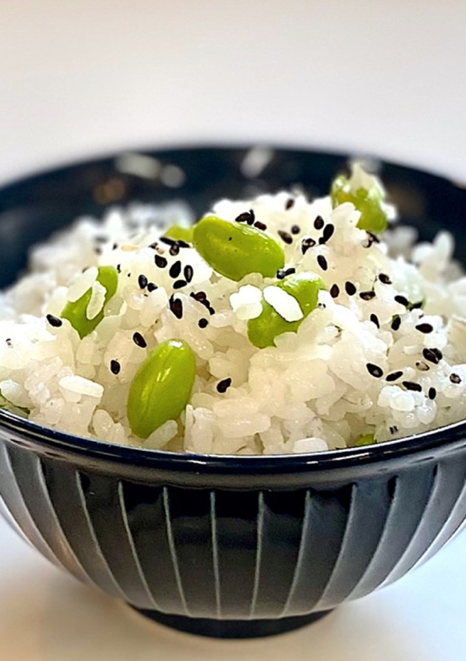 枝豆と釜揚げしらすの混ぜご飯-レシピのメイン写真