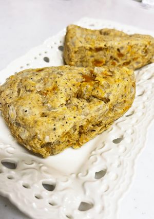 HMかぼちゃとチーズのスコーン☆幼児食-レシピのメイン写真