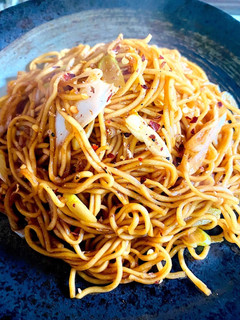 老抽で旨味たっぷりネギ焼きそば-レシピのメイン写真