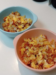 焼きおにぎりと卵の和風炒飯-レシピのメイン写真
