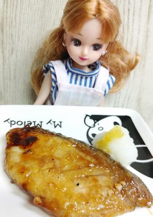 リカちゃん♡鰤のゆず風味照り焼き-レシピのメイン写真