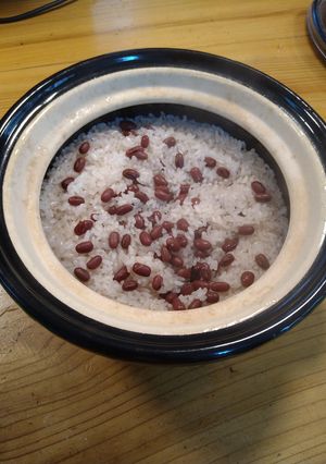 かまどさんｄｅ赤飯-レシピのメイン写真