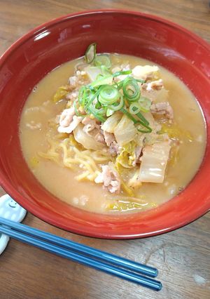 簡単ちゃちゃっと味噌ラーメン-レシピのメイン写真