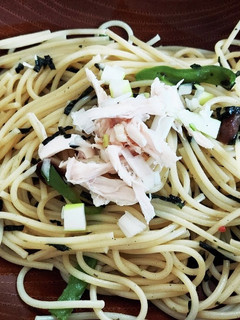 梅茶漬けパスタ-レシピのメイン写真