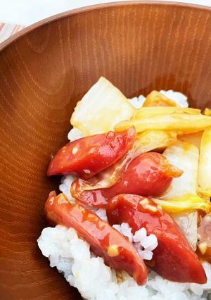 【残り物で】和風あんかけ丼-レシピのメイン写真
