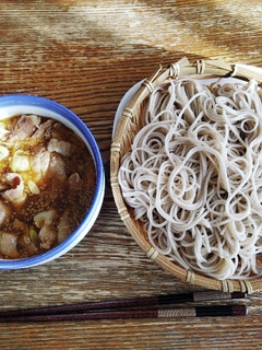 お酢でさっぱり!ピリ辛ねぎ豚南蛮そば-レシピのメイン写真