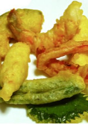 えび，ささみと野菜の中華風天ぷら-レシピのメイン写真