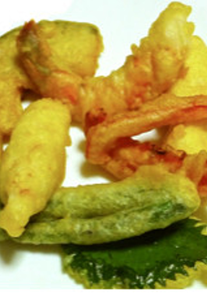 えび，ささみと野菜の中華風天ぷら-レシピのメイン写真