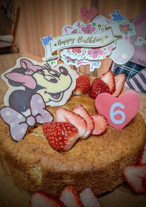 2021/12/5誕生会のケーキ１-レシピのメイン写真