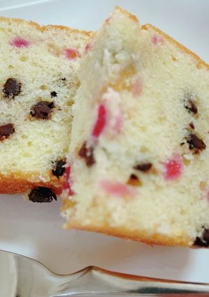 クランベリーチョコのパウンドケーキ-レシピのメイン写真