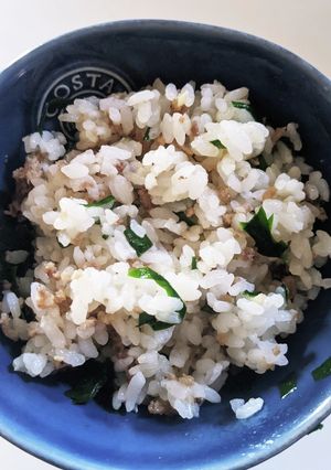 ★ズボラ飯★豚ひき、ニラご飯【レンチン】-レシピのメイン写真