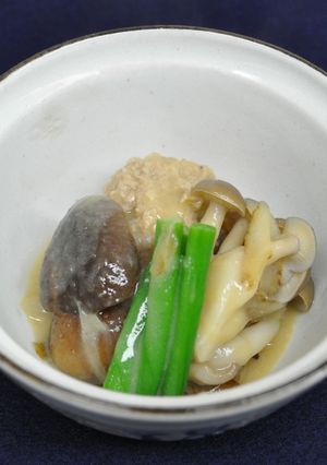 肉団子ときのこの　ピリ辛白みそ煮-レシピのメイン写真