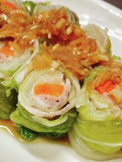白菜と豚バラ肉のミルフィーユロール-レシピのメイン写真