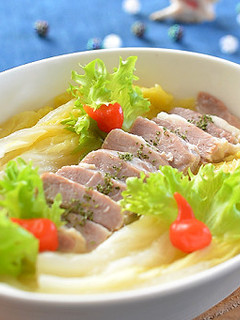 塩豚の旨味をたっぷり吸った白菜のスープ煮-レシピのメイン写真