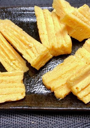 卵焼きの、段々飾り切り-レシピのメイン写真