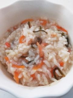 塩昆布でおじや-レシピのメイン写真