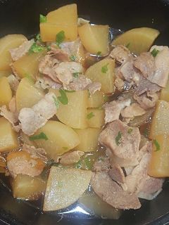 大根と豚バラの煮物-レシピのメイン写真