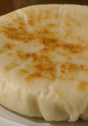 フライパンで作る生米パン♪家のお米使用！-レシピのメイン写真